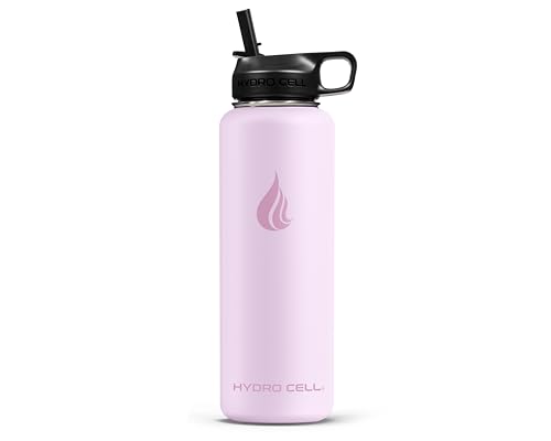 Stainless Steel Insulated Water Bottle with Straw