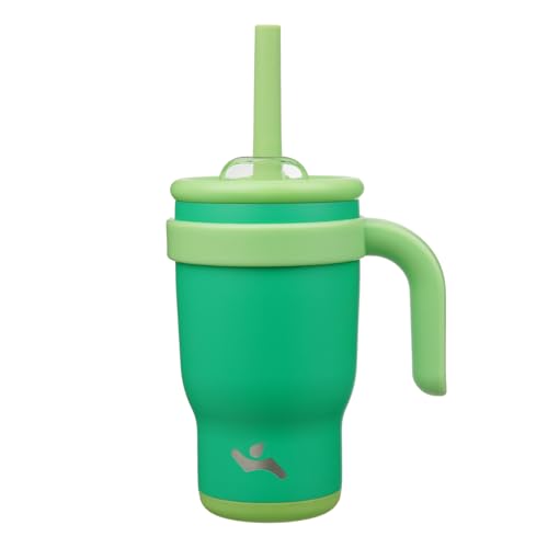 14 oz Tumbler with Handle and Straw
