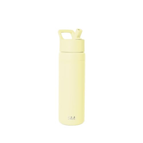 Insulated Water Bottle with Straw