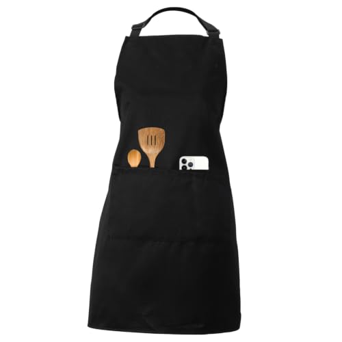 Kitchen Bib Chef Apron for Women Men