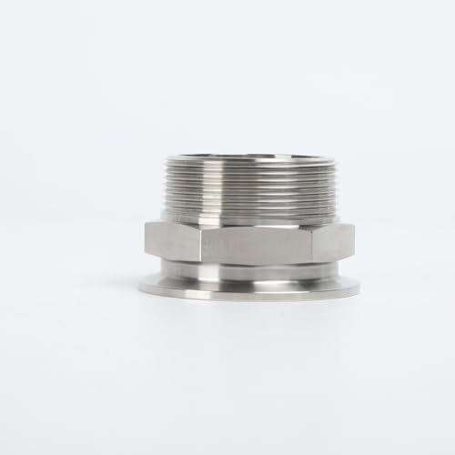 SS304 KF50 NPT Male Adaptor thread 2" NW50 KF Male coupling ISO
