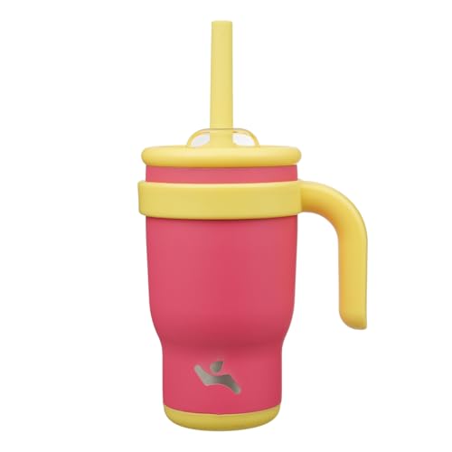 14 oz Tumbler with Handle and Straw