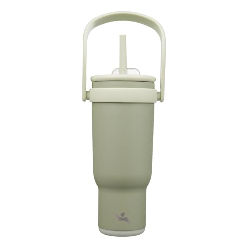 40 oz Tumbler with Handle and Straw