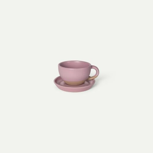 Mora Ceramic Latte Art Mug With Saucer (22 Count)