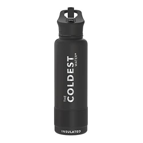 Coldest Insulated Water Bottle with Straw Lid