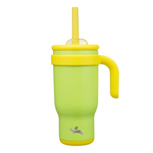 18 oz Tumbler with Handle and Straw