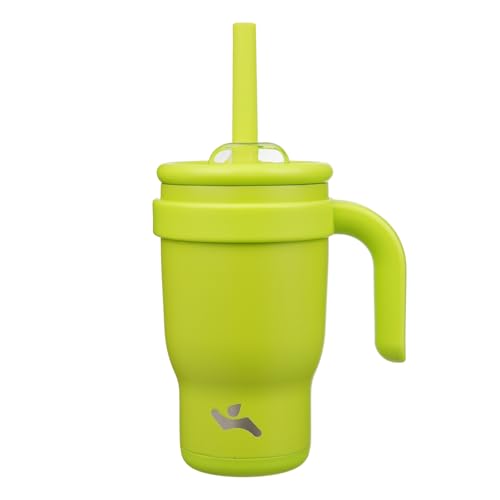14 oz Tumbler with Handle and Straw