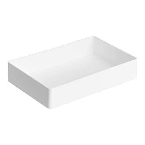 Rectangular Plastic Desk Organizer Bundle (2 Count)
