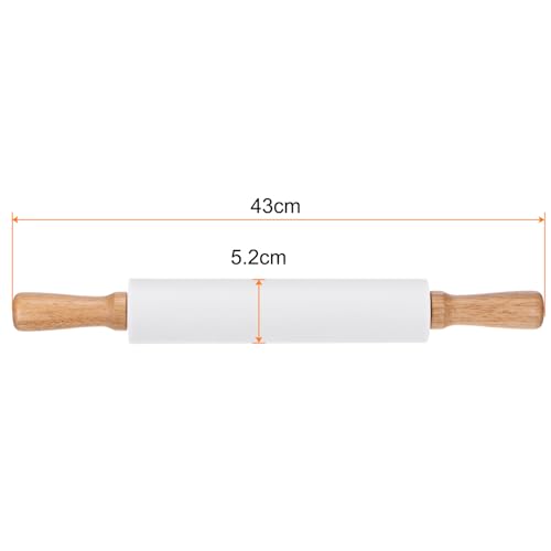 Silicone Rolling Pins for Baking 16.93 Inch Non