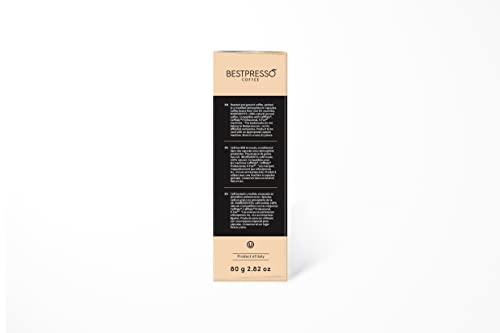 Coffee capsules compatible with Starbucks Verismo (80 Count)
