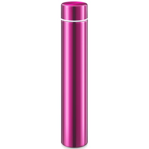 1 Pack Hot Pink Slim Stainless Steel Water Bottle 8.8 oz