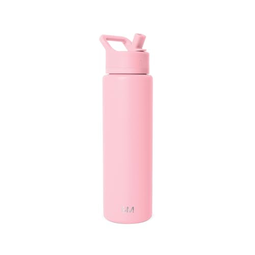 Insulated Water Bottle with Straw