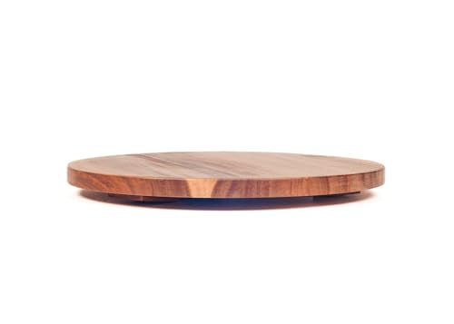 Acacia Wooden Round Footed Serving Board