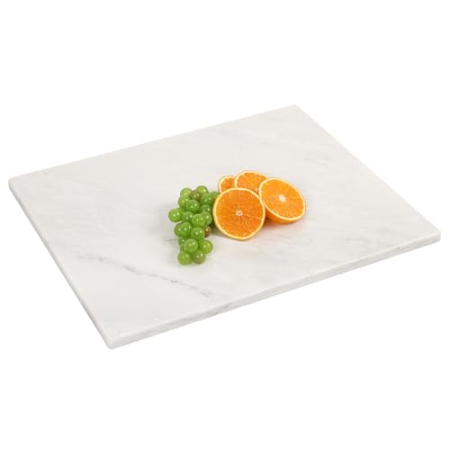 White Marble Cutting Board 16x20 Inch