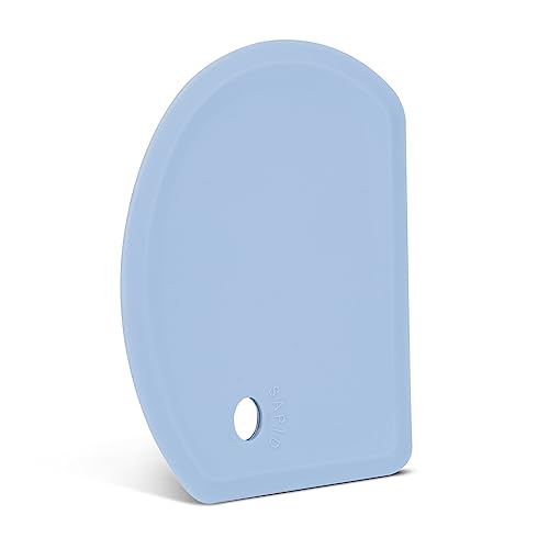 Silicone Dough Scraper with Metal Core Flexible Bowl Scraper Bread Baking