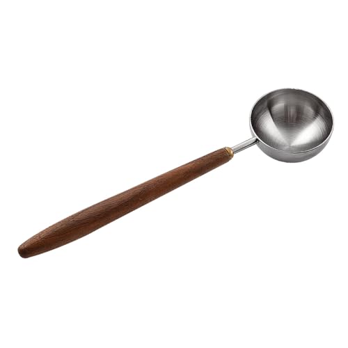 Coffee Spoon Vintage Walnut Wood Handle