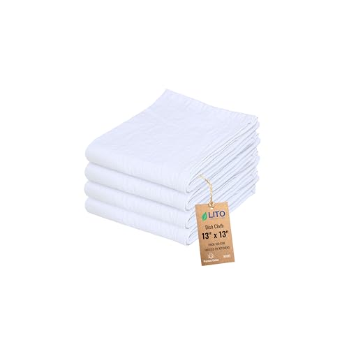 Dish Cloths Cotton (4 Count)