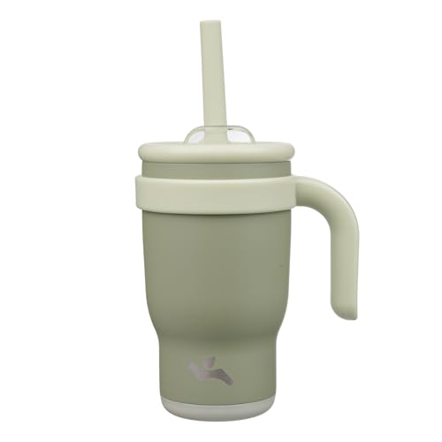 14 oz Tumbler with Handle and Straw