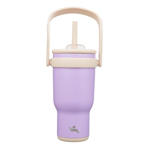 30 oz Tumbler with Handle and Straw