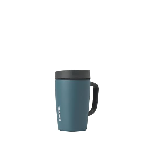 SmoothSip Slider Stainless Steel Insulated Travel Mug with Handle