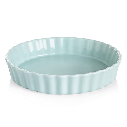 Sweejar Ceramic 11.5 Inches Pie Pan for Baking