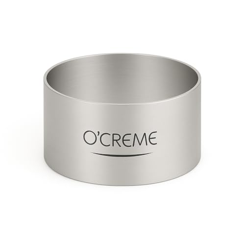 Cake Ring Sturdy Stainless Steel Round Mousse Cake Ring Mold for Baking