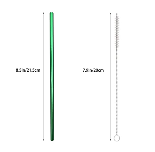10 Pcs Stainless Steel Straws