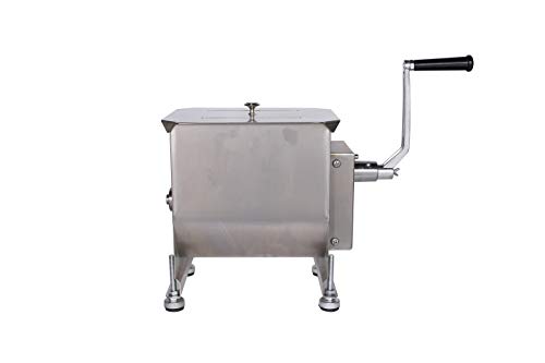 CMI Commercial Stainless Steel Manual Meat Mixers with lid
