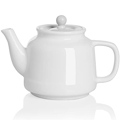 Sweejar 35 oz Porcelain Tea Pot