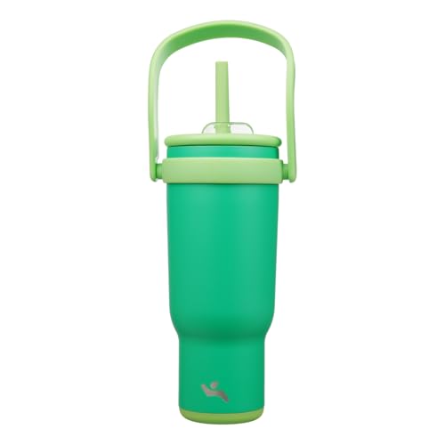 40 oz Tumbler with Handle and Straw