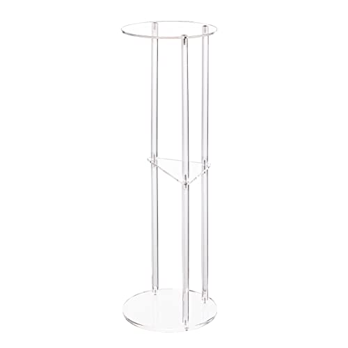 Clear Acrylic Drink Table for Small Spaces