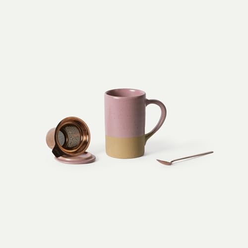 Ceramics Tea Cup with Loose Leaf Infuser
