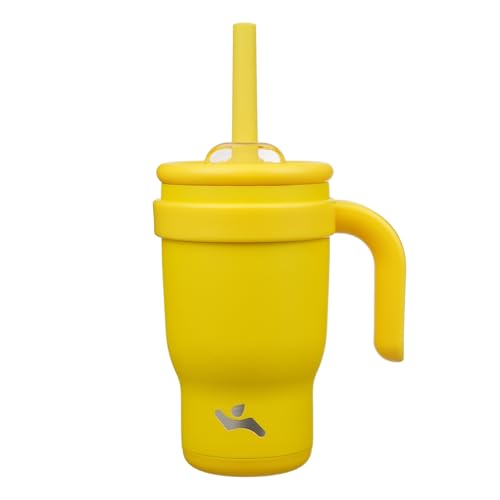 14 oz Tumbler with Handle and Straw