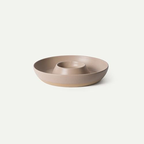 Mora Ceramic Chips and Dip Serving Tray