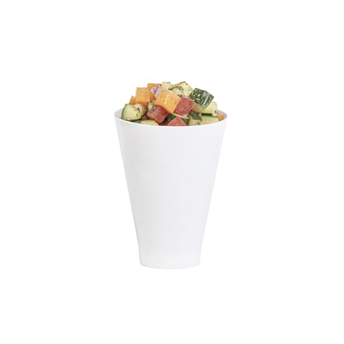 7 Ounce Plastic Glasses 100 Round Incline Shooter Cups (100 Count)