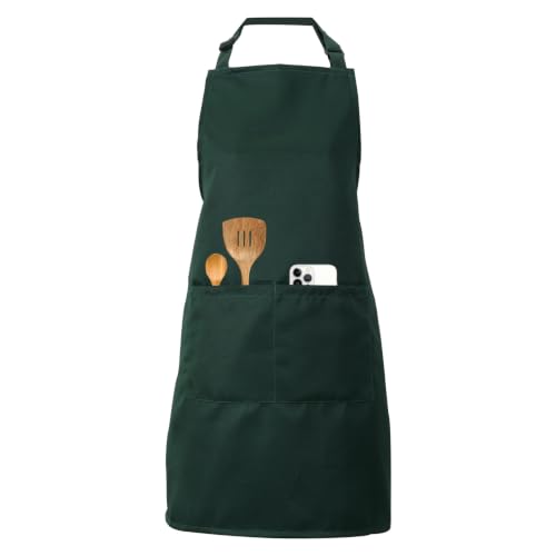Kitchen Bib Chef Apron for Women Men