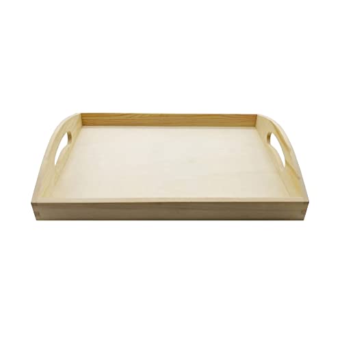 13" Wooden Tray (6 Count)