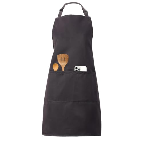 Kitchen Bib Chef Apron for Women Men