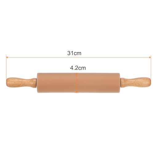 Silicone Rolling Pins for Baking 12.2 Inch Non