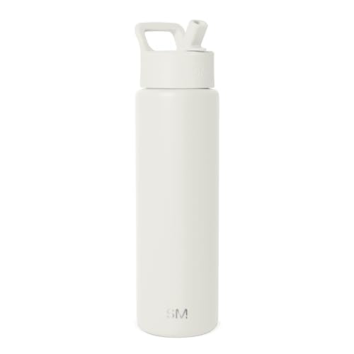 Insulated Water Bottle with Straw