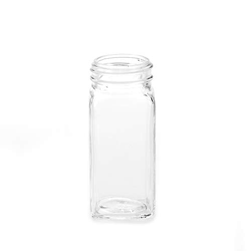 6oz BEST VALUE 14 Large Glass Spice Jars includes pre