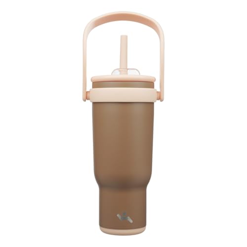 40 oz Tumbler with Handle and Straw