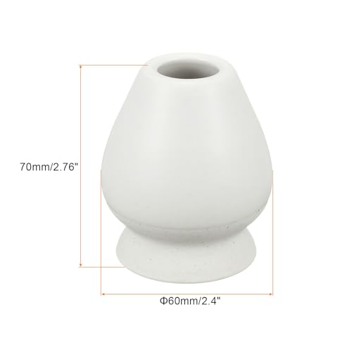 Ceramic Chasen Stand 70mm Matcha Whisk Holder Teas Set Whisks Stand Traditional Matcha Tea Chasen Holder Tea Set Accessories for Tea Tasting