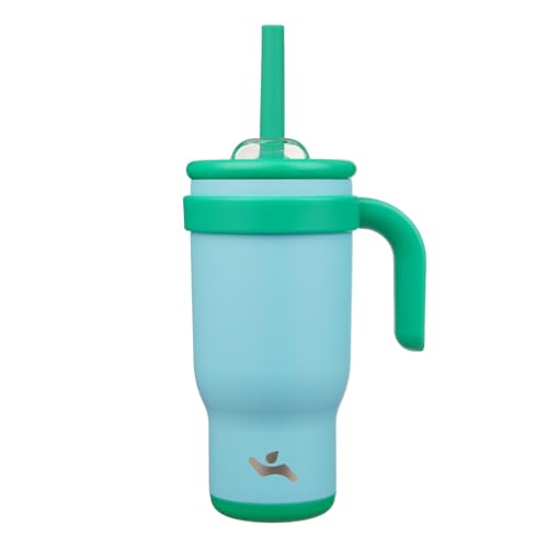 18 oz Tumbler with Handle and Straw