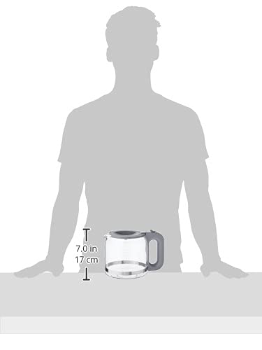 Dishwasher safe replacement carafe for coffee maker