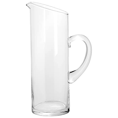 Glass Water Pitcher with Spout