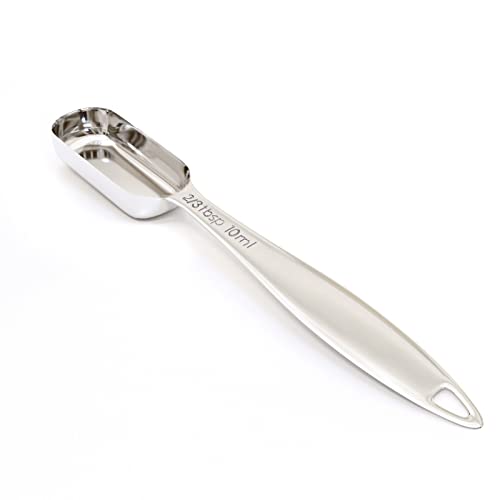 1PCS 2/3tbsp(10ml) Measuring Spoon, Stainless Steel Measure Teaspoon