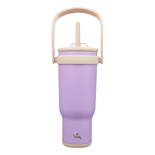 40 oz Tumbler with Handle and Straw