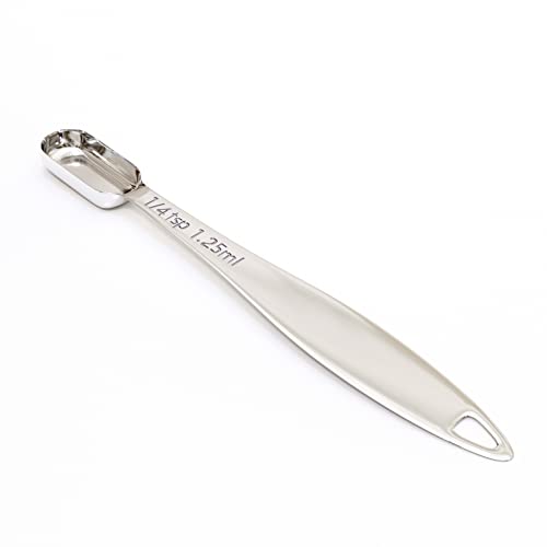 1PCS 1/4tsp(1.25ml) Measuring Spoon, Stainless Steel Measure Teaspoon