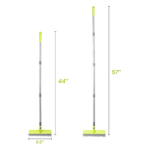Floor Scrub Brush with 57" Long Handle